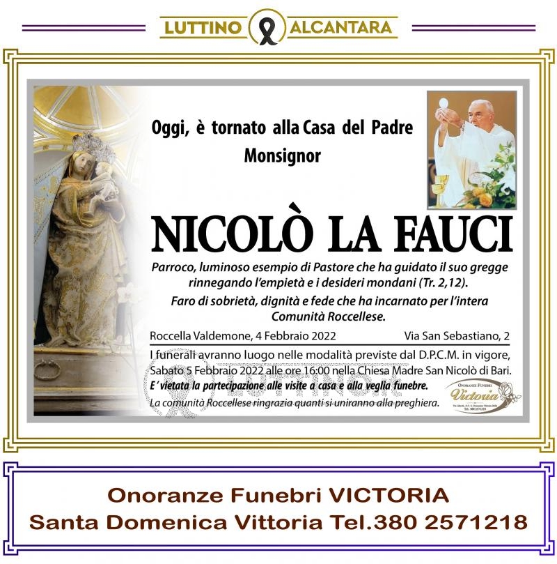 Padre Nicolò La Fauci 